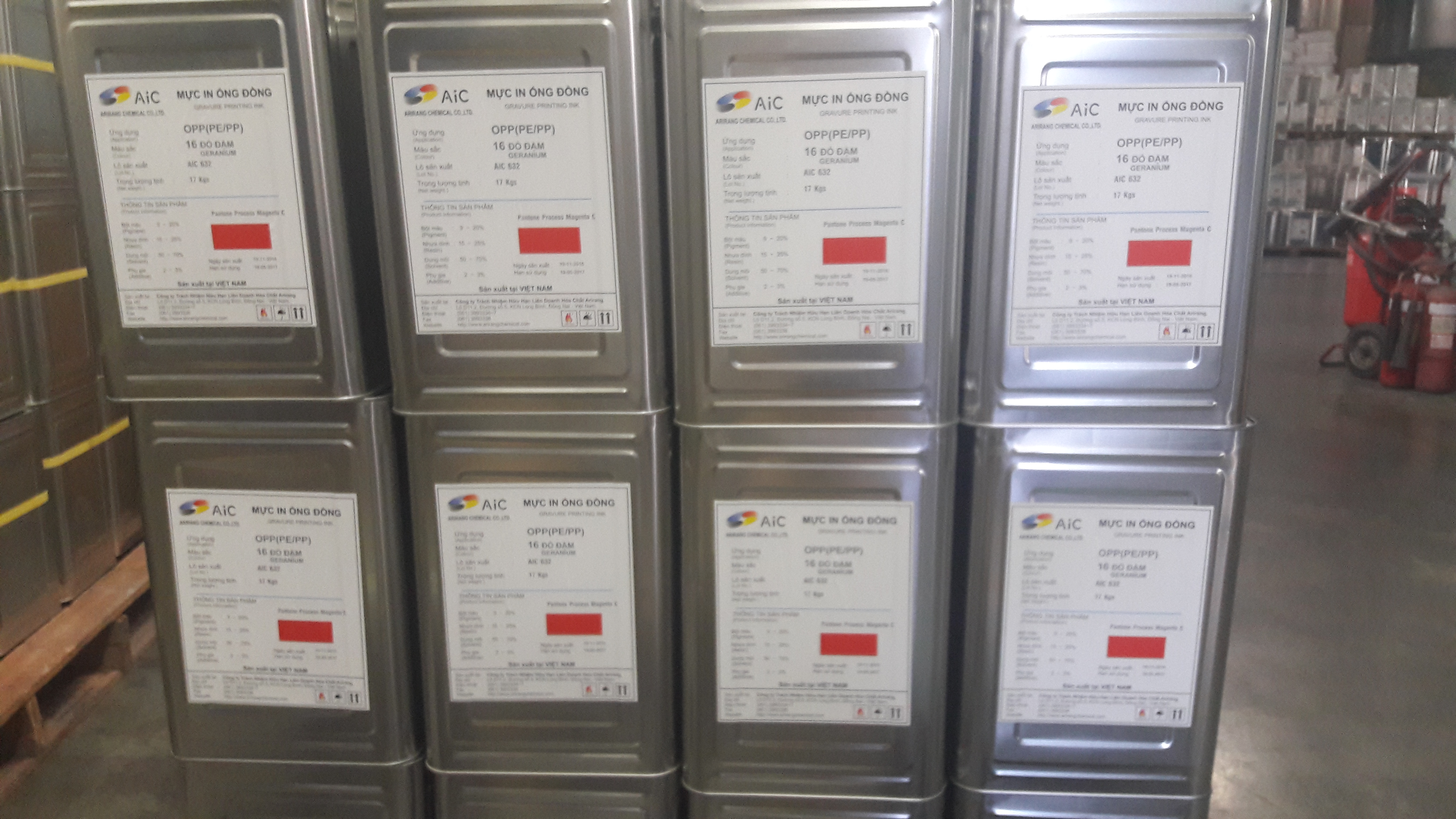 Mực In Ống Đồng PET/PA